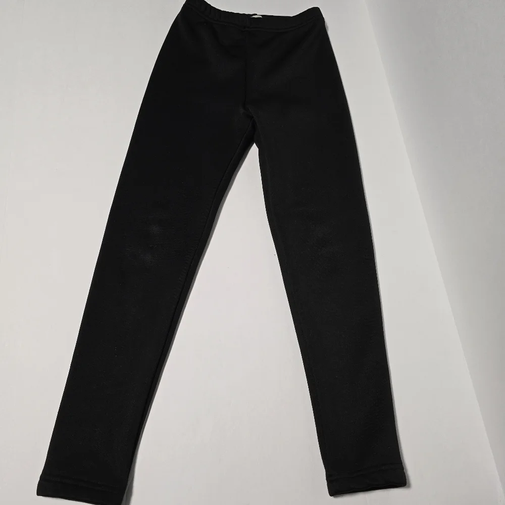 Pixie Girl Size 7/8 Black Leggings Bundle With Smooth Stretchy Fabric - Picture 5 of 13